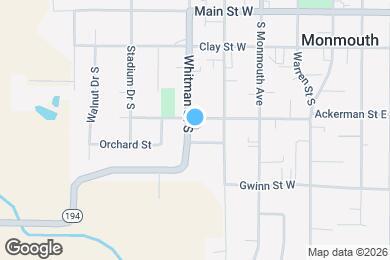 Map image of the property - 459 Whitman St S