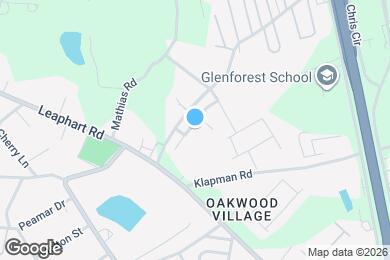 Map image of the property - 221 Chestnut Oak Ln