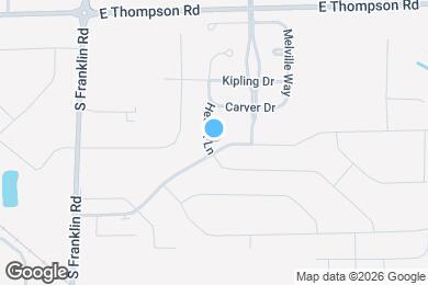 Map image of the property - 8720 Hemingway Dr