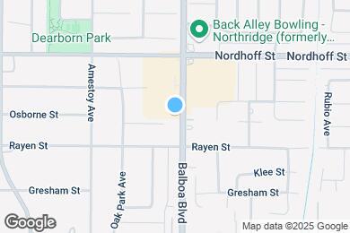 Map image of the property - 8941 Balboa Blvd