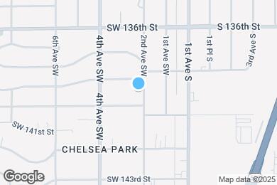 Map image of the property - 13817 2nd Ave SW