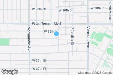 Map image of the property - 3525 S Budlong Ave