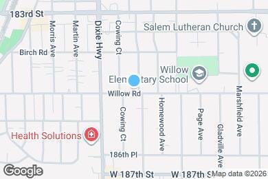 Map image of the property - 18466 Gottschalk Ave