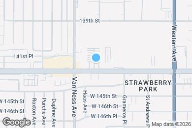 Map image of the property - 2049 W Rosecrans Ave