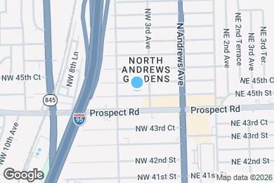 Map image of the property - 381 NW 45th St