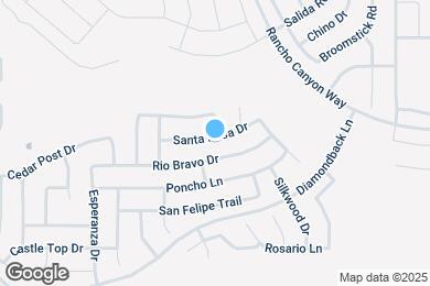 Map image of the property - 805 Santa Rosa Dr