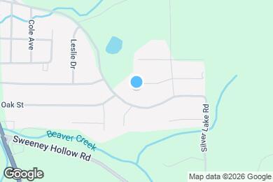 Map image of the property - 4501 Oak Dr