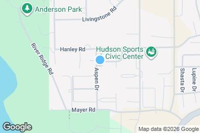 Map image of the property - 1700 Aspen Dr