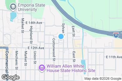Map image of the property - 1215 Sylvan St