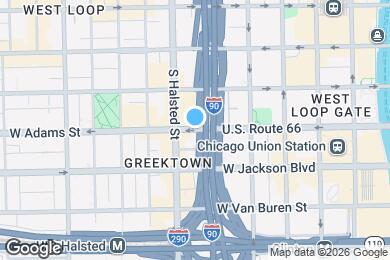 Map image of the property - 761 W Adams St