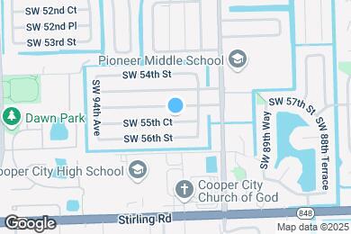 Map image of the property - 9081 SW 55th Ct
