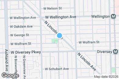 Map image of the property - 2843 N Lakewood Ave