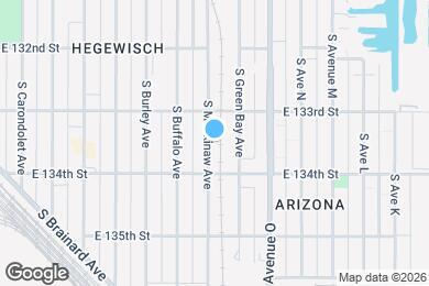 Map image of the property - 13329 S Mackinaw Ave