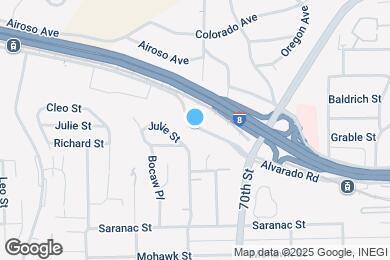 Map image of the property - 6911 Alvarado Rd