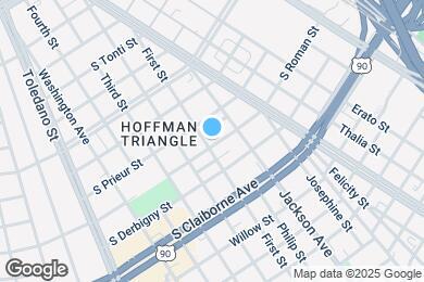 Map image of the property - 2341 S Roman St