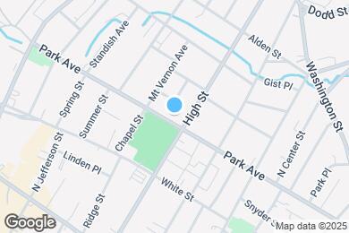 Map image of the property - 431 Park Ave