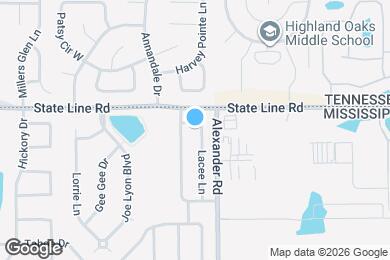 Map image of the property - 9451 Lacee Ln