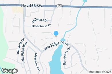 Map image of the property - 1127 E Briar Gate Ct