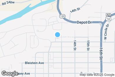 Map image of the property - 1227 Wyoming Ave