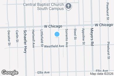 Map image of the property - Fully Renovated 3-Bedroom Home – Move-In Ready for You!