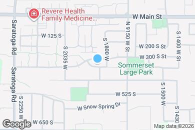 Map image of the property - 1848 W Grays Pl