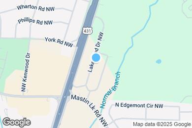 Map image of the property - 3706 Lakewood Dr NW