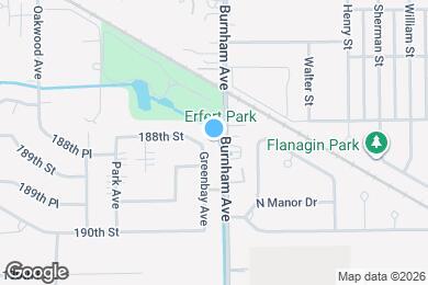 Map image of the property - 18829 Greenbay Ave