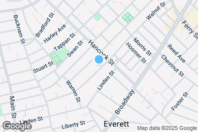 Map image of the property - 120 Waverly St