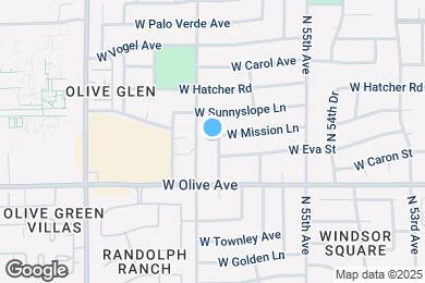Map image of the property - 9114 N 56th Ln