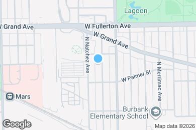 Map image of the property - 2236 N Nagle Ave