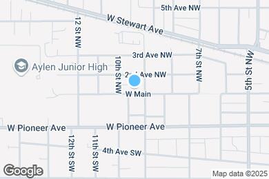 Map image of the property - 911 W Main