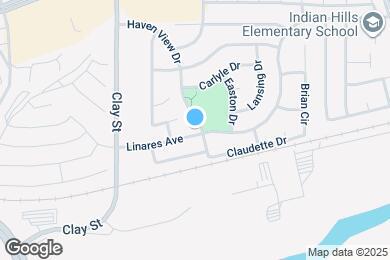 Map image of the property - 8029 Linares Ave