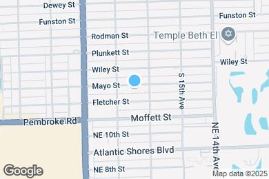Map image of the property - 1622 Mayo St