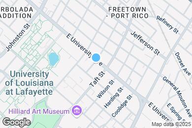 Map image of the property - 600 E University Ave