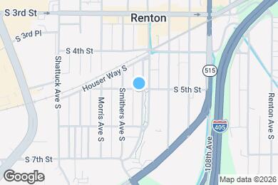 Map image of the property - 501 Burnett Ave S