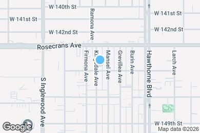 Map image of the property - 14420 Kingsdale Ave