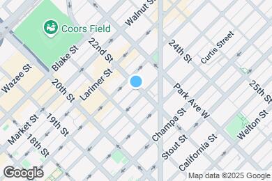 Map image of the property - 2193 Arapahoe St