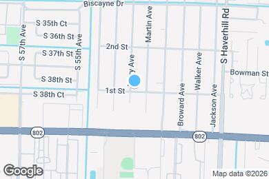 Map image of the property - 200 Perry Ave