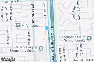 Map image of the property - 17307 SW 115th Ave
