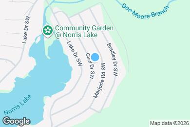 Map image of the property - 4364 Cary Dr SW