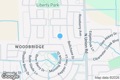 Map image of the property - 1424 Carriage House St