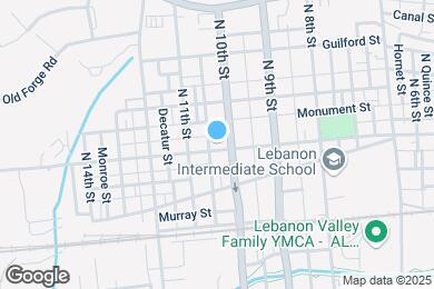 Map image of the property - 1017 Lehman St