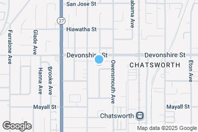 Map image of the property - 21733 Tuba St