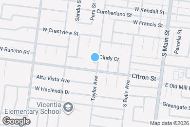 Map image of the property - 1762 Taylor Ave