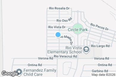 Map image of the property - 67459 Rio Madre Dr