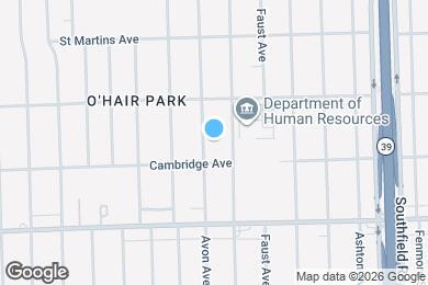 Map image of the property - 19324 Avon Ave