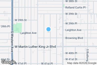 Map image of the property - 3961 Halldale Ave