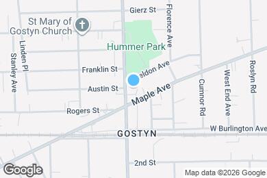 Map image of the property - 4925 Fairview Ave