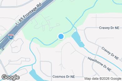 Map image of the property - 2811 Hawthorne Dr NE