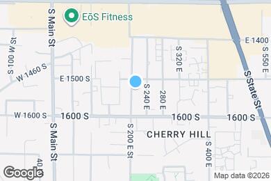 Map image of the property - 1533 S 200 E St